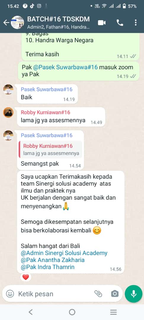 Pelatihan dan sertifikasi bnsp