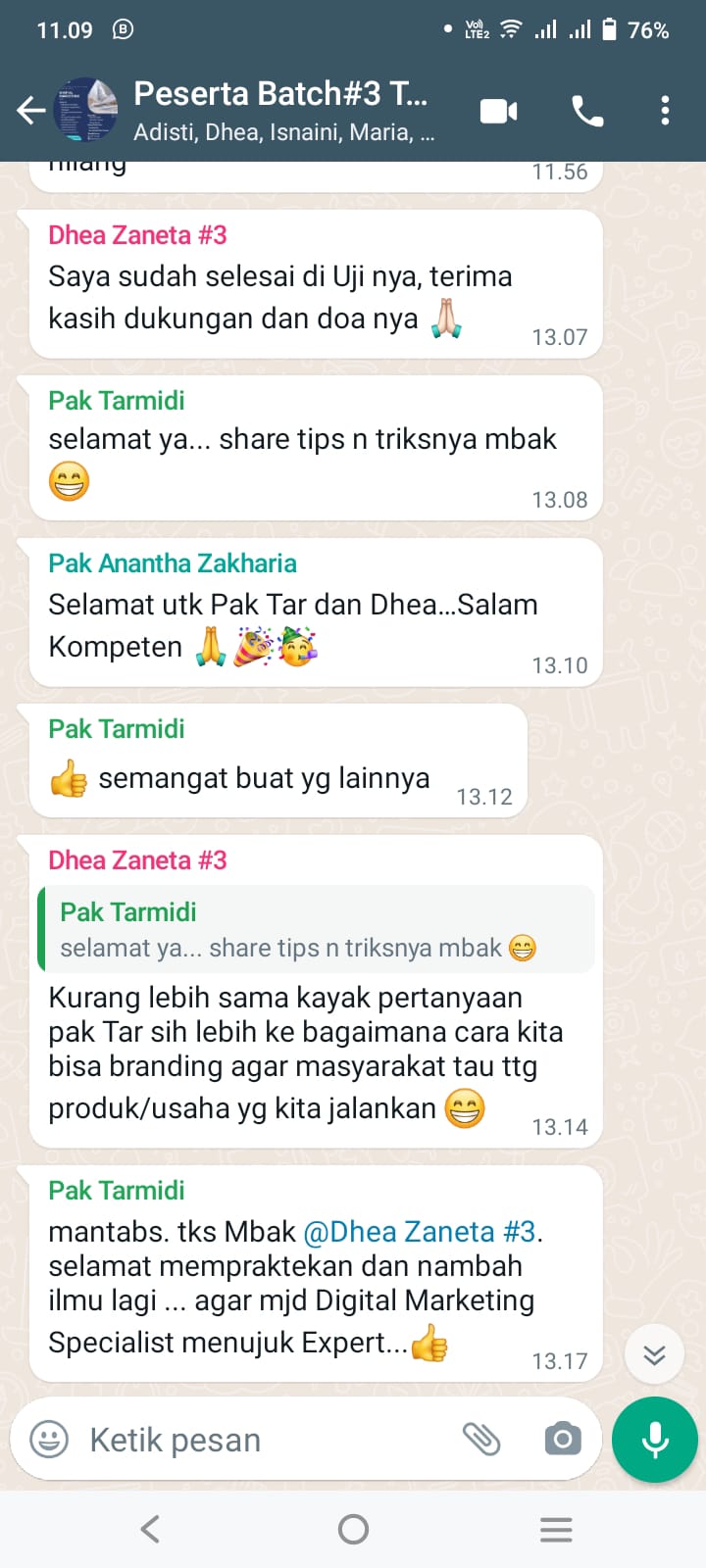 Pelatihan dan sertifikasi bnsp