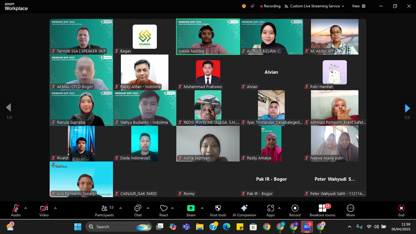 Speak Up dan Train Up: Kuasai Public Speaking dan Jadi Training of Trainer Professional