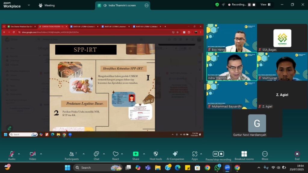 pendamping UMKM BNSP