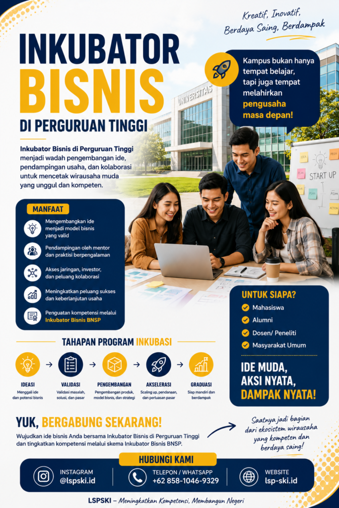 Inkubator Bisnis BNSP Inkubator Bisnis BNSP