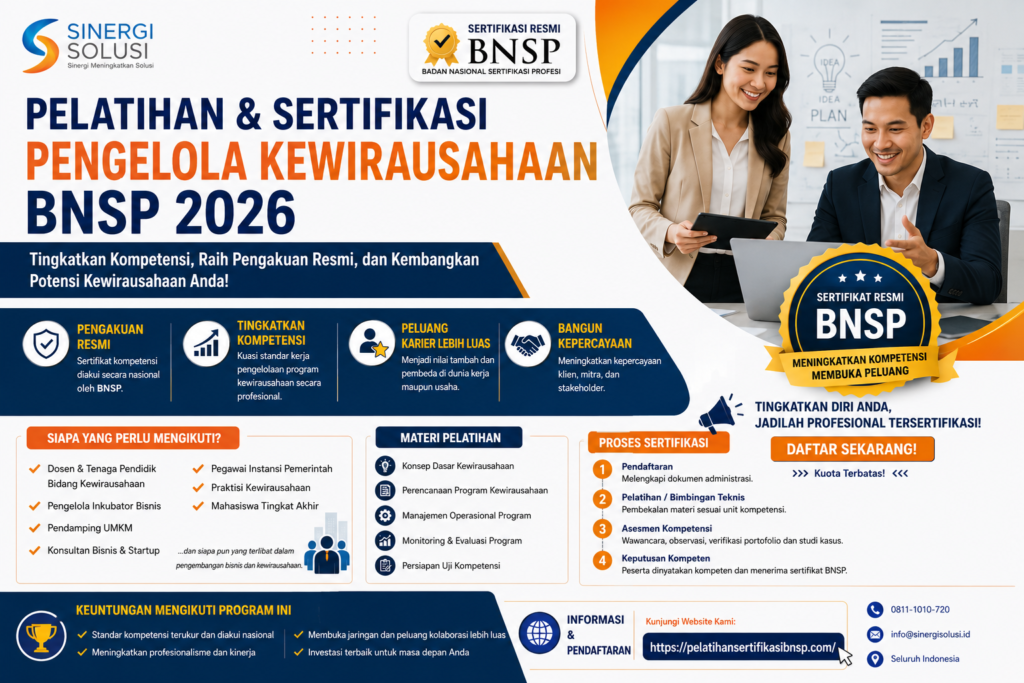 Pengelola Kewirausahaan BNSP
