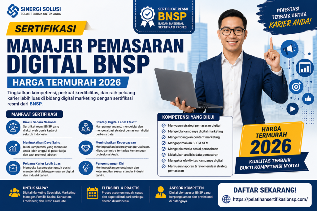manajer pemasaran digital bnsp manajer pemasaran digital bnsp