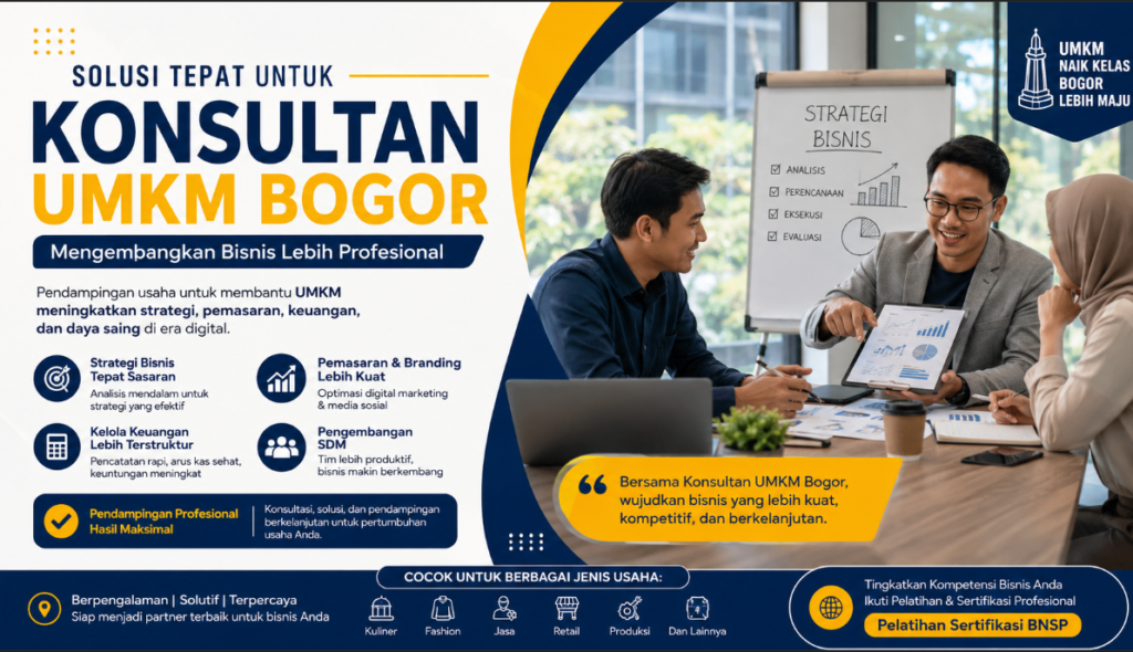 Konsultan UMKM Bogor 2026