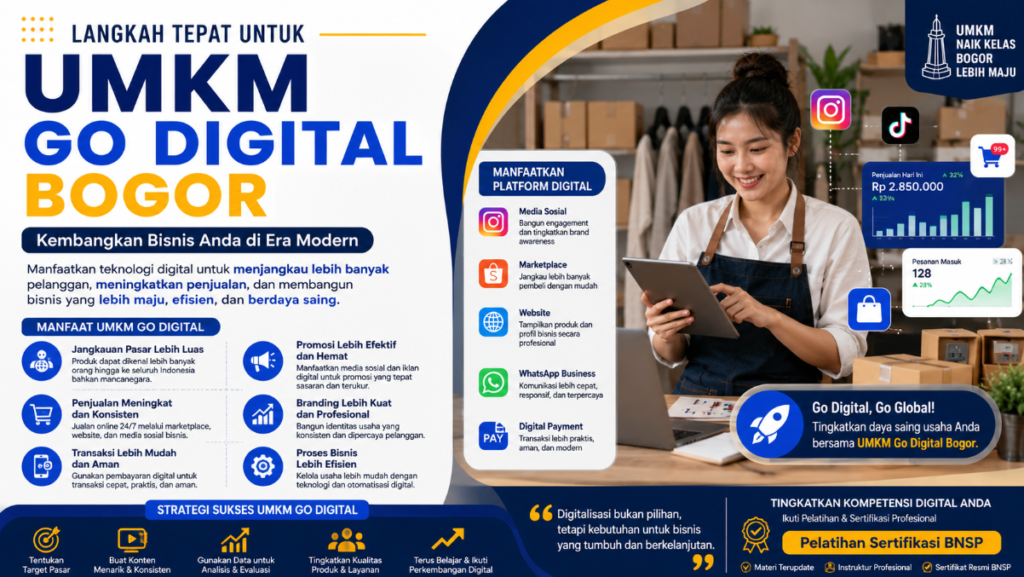 UMKM Go Digital Bogor 2026