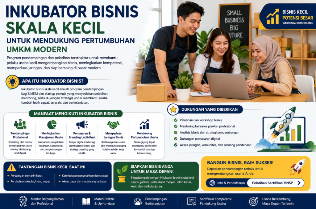 Inkubator Bisnis Skala Kecil untuk Mendukung Pertumbuhan UMKM Modern