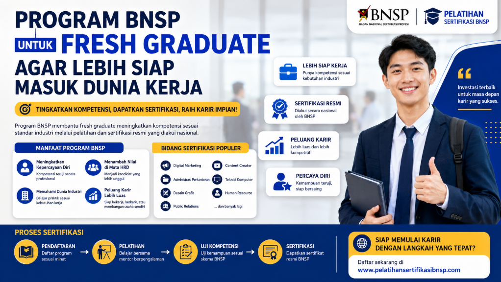 Program BNSP untuk Fresh Graduate
