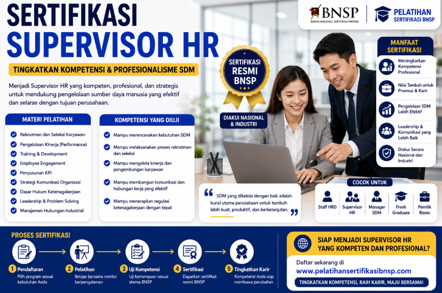 Sertifikasi Supervisor HR 2026