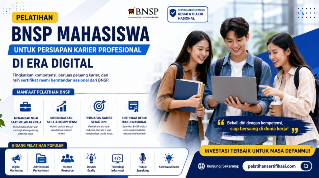 Pelatihan BNSP Mahasiswa 2026