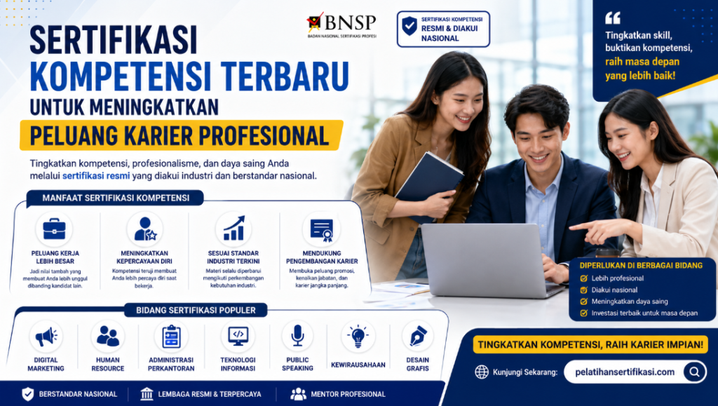 Sertifikasi Kompetensi Terbaru 2026