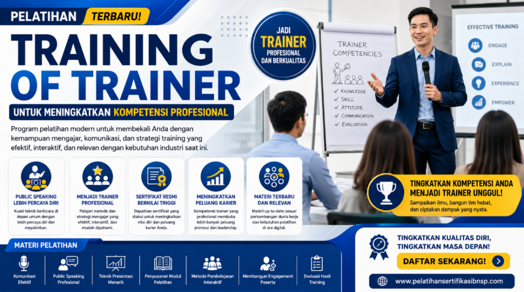 Pelatihan Training of Trainer Terbaru