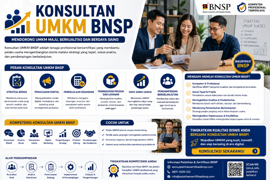 Konsultan UMKM BNSP 2026