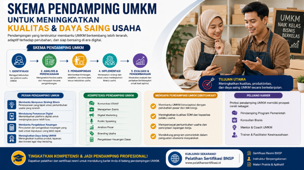Pelatihan Skema Pendamping UMKM