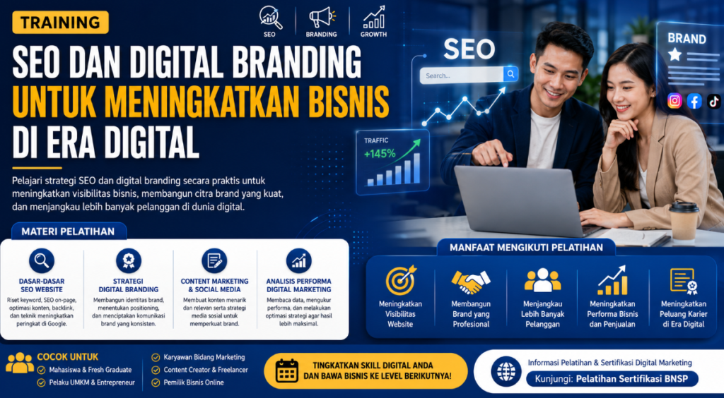 Training SEO dan Digital Branding