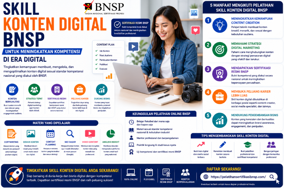 Pelatihan Skill Konten Digital