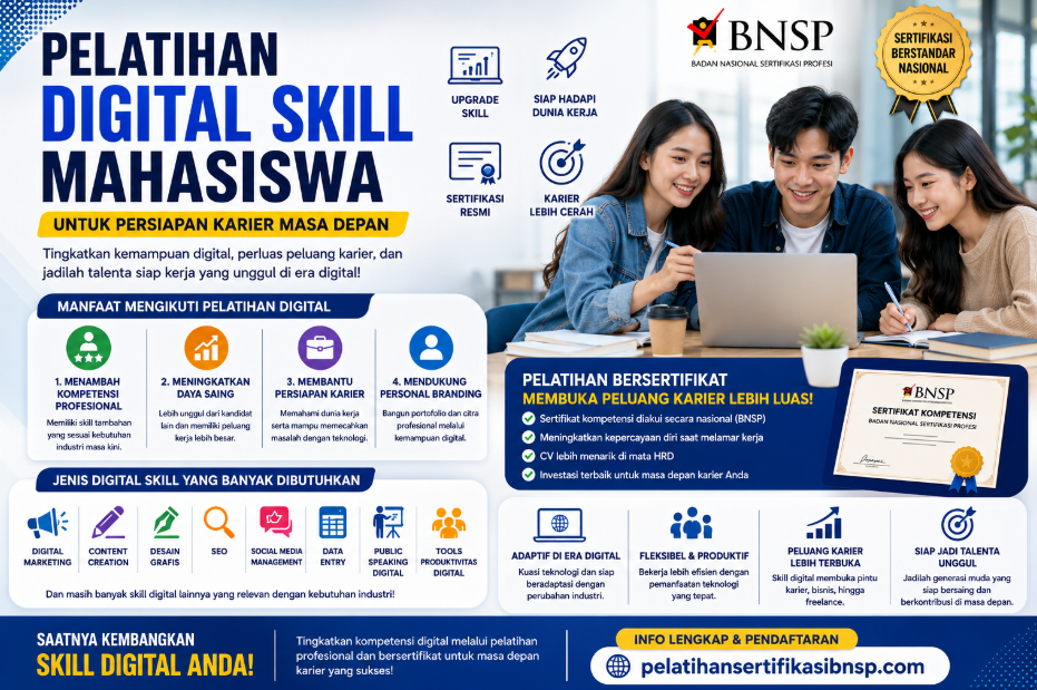 Pelatihan Digital Skill Mahasiswa