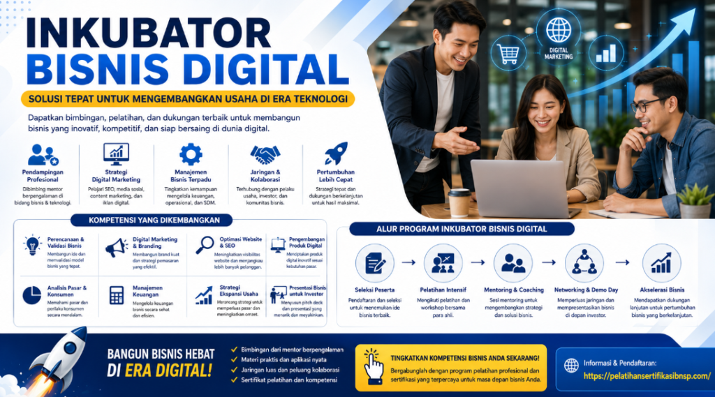Inkubator bisnis digital 2026