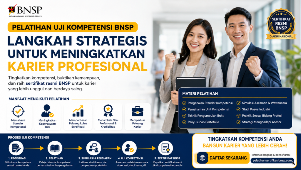 Pelatihan Uji Kompetensi BNSP