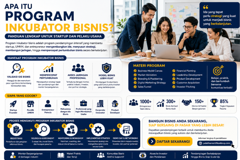 Apa Itu Program Inkubator Bisnis?
