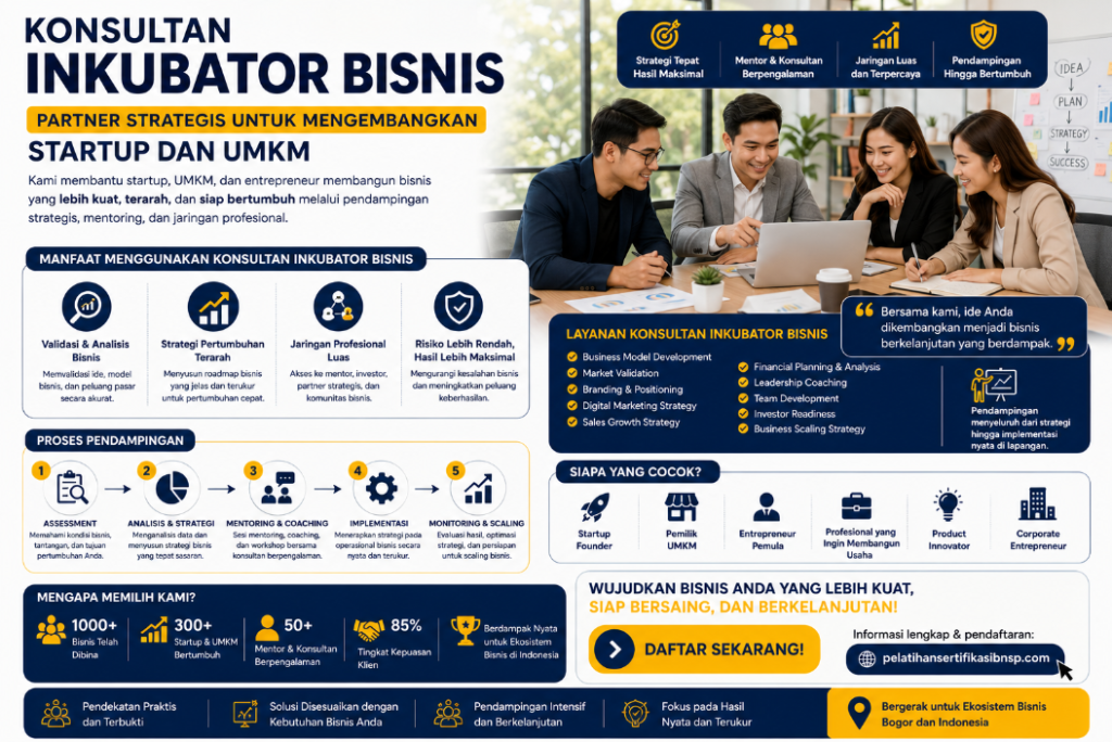 Konsultan Inkubator Bisnis