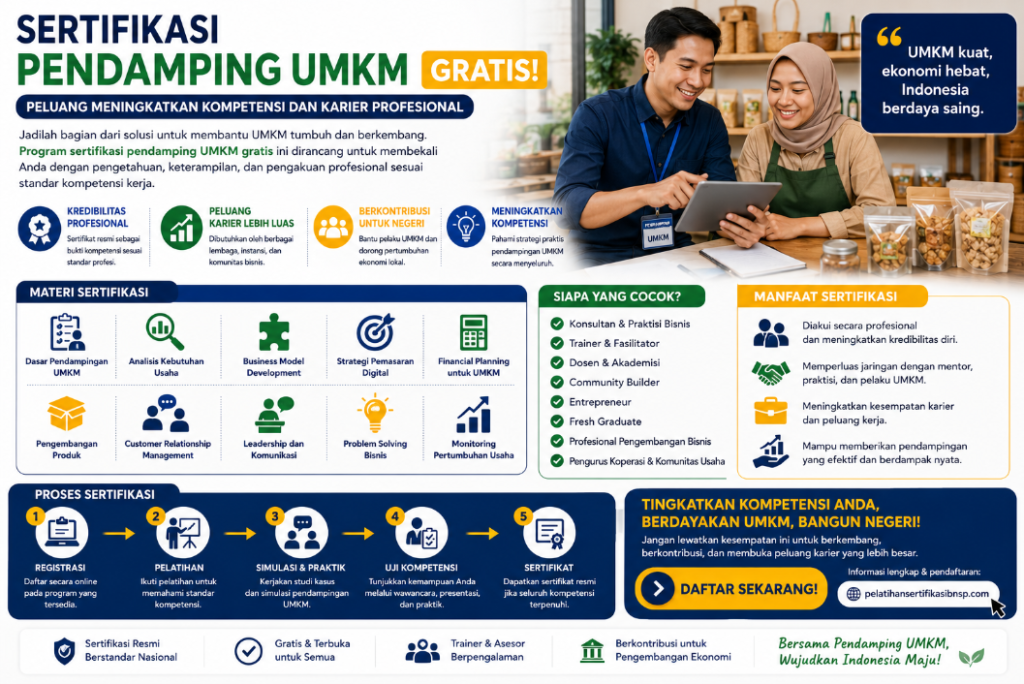 Konsultan Pendamping UMKM
