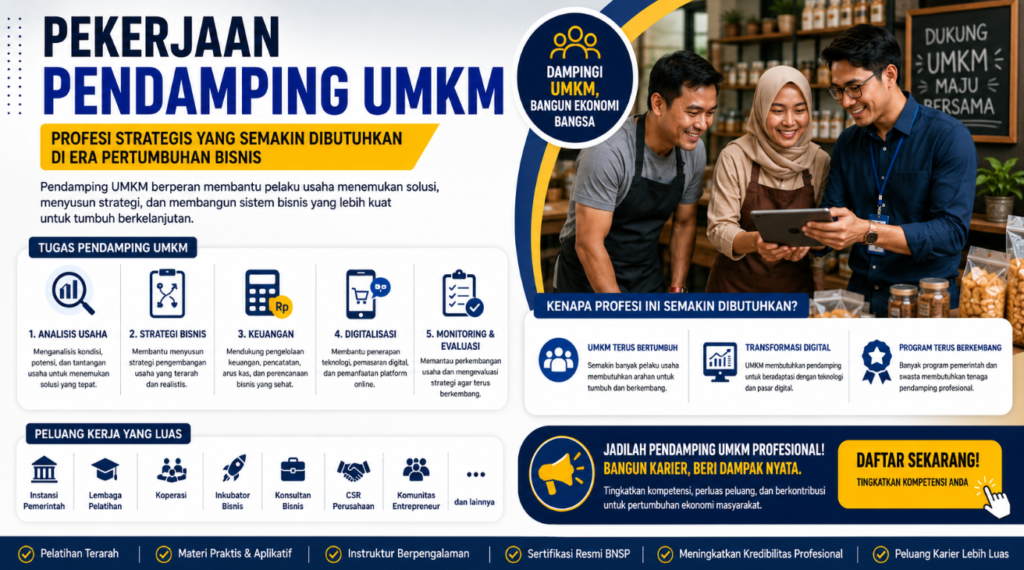 Pekerjaan Pendamping UMKM