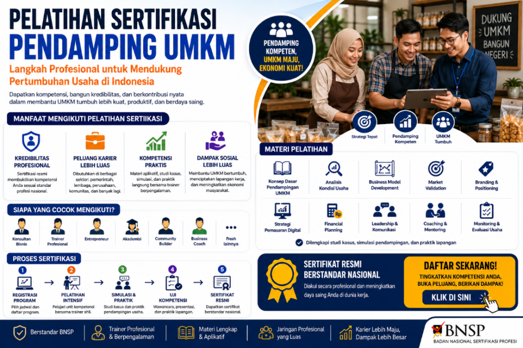 Pelatihan Pendamping UMKM