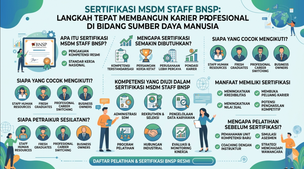 Sertifikasi MSDM Staff BNSP 2026 