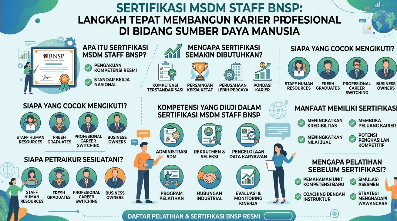 Sertifikasi MSDM Staff BNSP 2026 