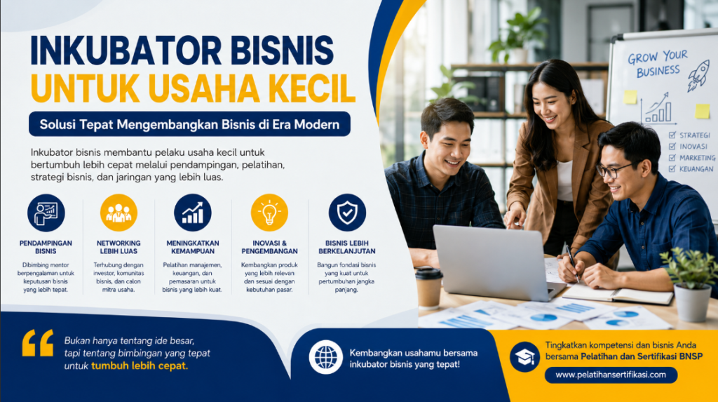 Inkubator Bisnis untuk Usaha Kecil