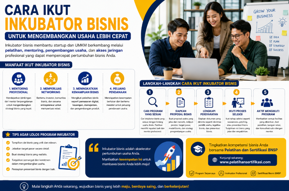 Cara Ikut Inkubator Bisnis