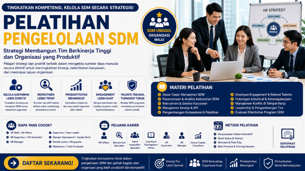 Pelatihan Skill Pengelolaan SDM