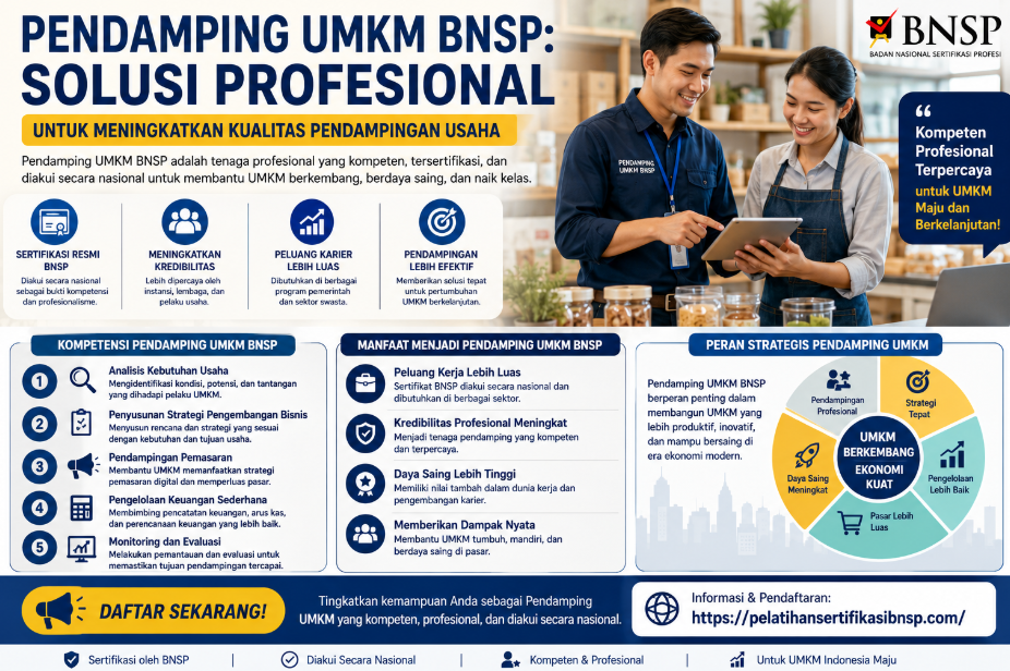 Skill Pendamping UMKM BNSP