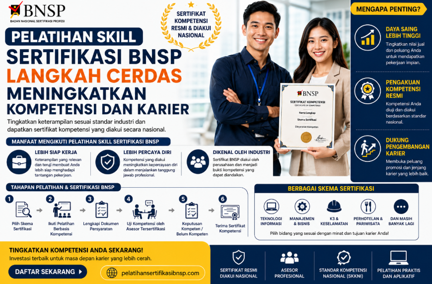 Pelatihan Skill Sertifikasi BNSP