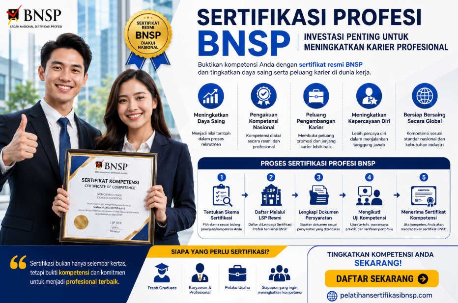 Sertifikasi Profesi Skill BNSP