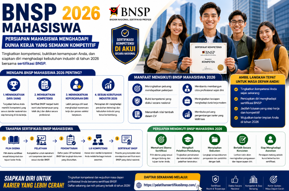 Skill BNSP Mahasiswa 2026 