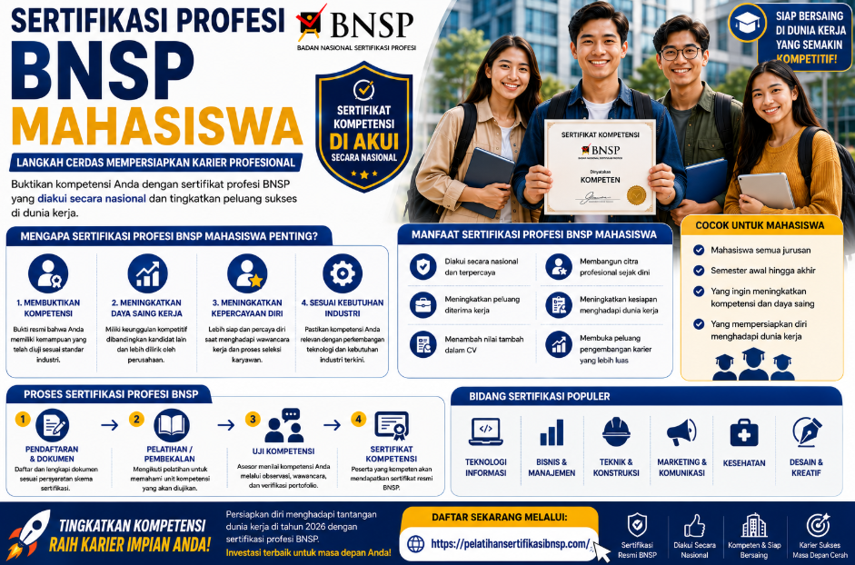 Sertifikasi Skill Profesi Mahasiswa