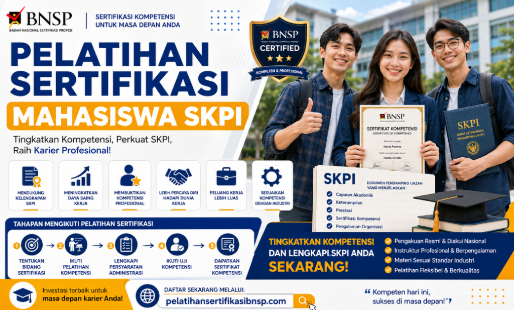 Pelatihan Skill Sertifikasi SKPI