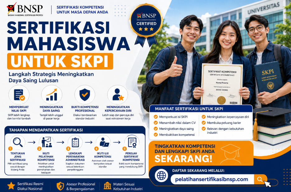 Sertifikasi Skill Mahasiswa SKPI 