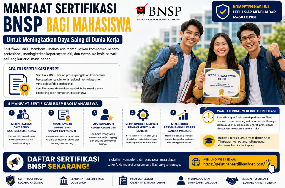 Manfaat Skill Sertifikasi bagi Mahasiswa