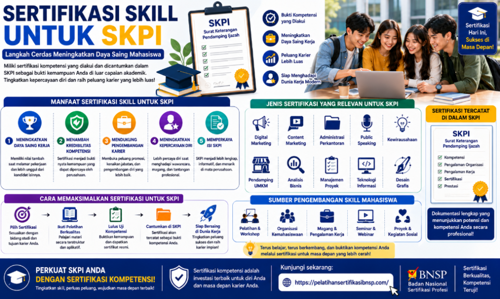 Sertifikasi Skill untuk SKPI 2026