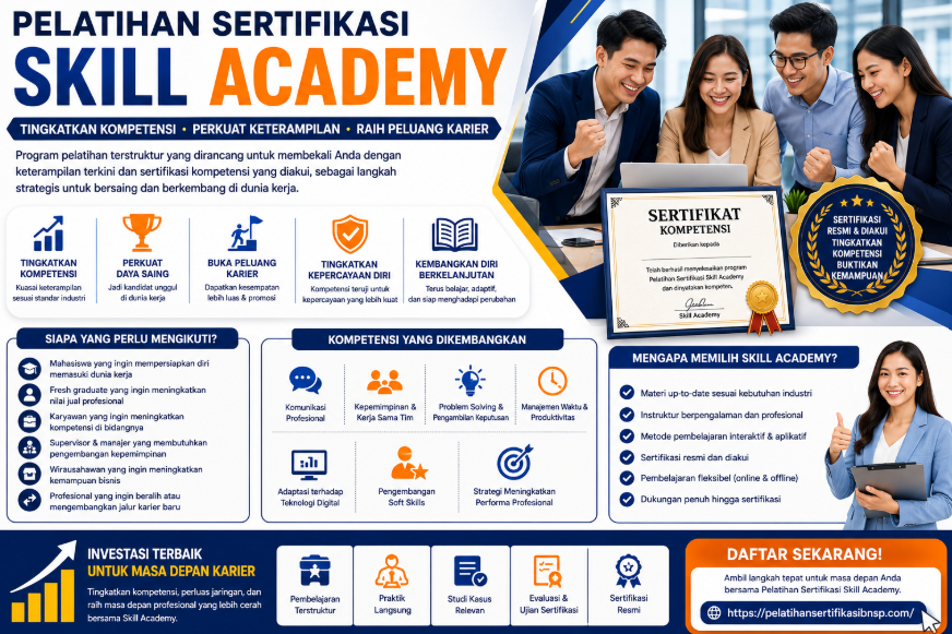 Pelatihan Sertifikasi Skill Academy