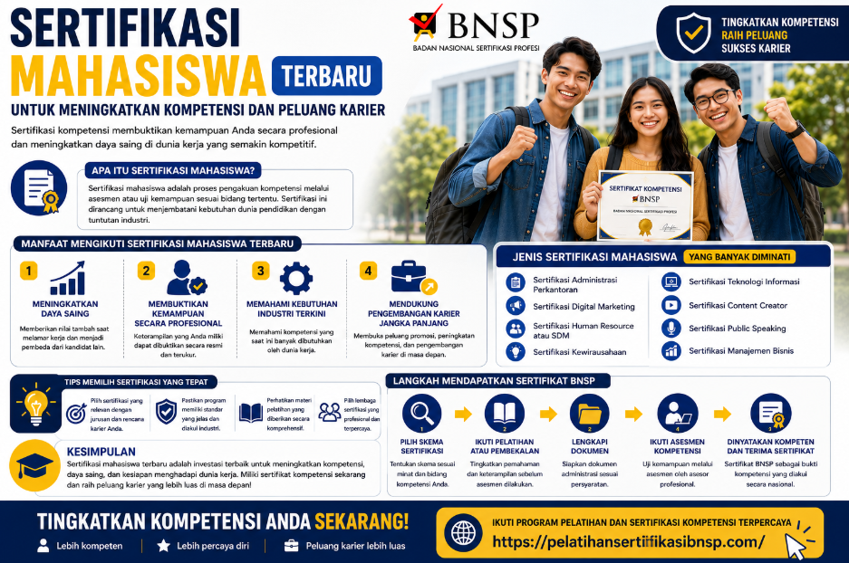 Skill Sertifikasi Mahasiswa 2026
