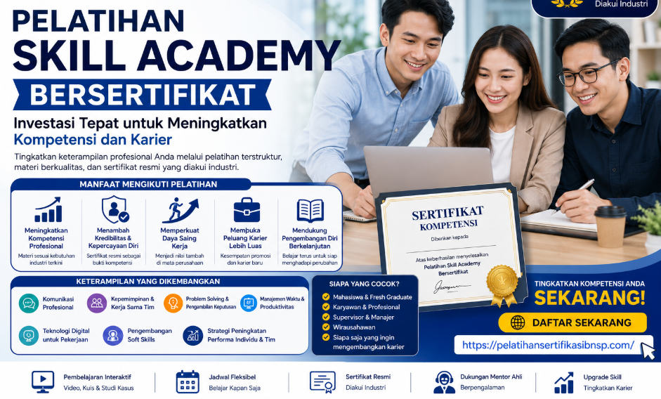 Pelatihan Skill Bersertifikat