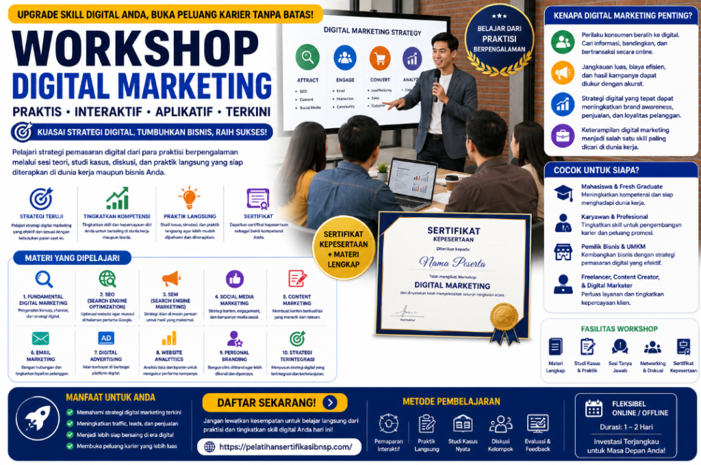 Skill Workshop Digital Marketing