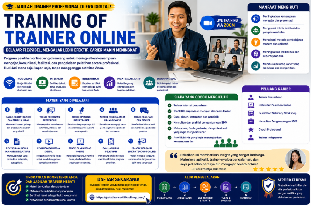 Training of Trainer Online