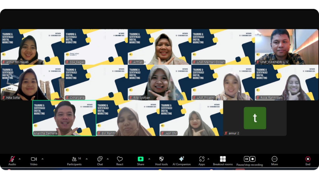 Sertifikasi Kompetensi Bidang Bisnis Digital