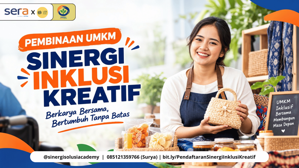 UMKM, Inklusi, Pendampingan, Berkarya, Wirausaha, Pemberdayaan